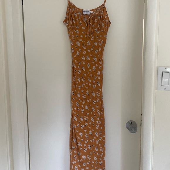 SNDYS The Label Honolulu Dress Size 4 - Color Amber Daisy - Picture 8 of 9